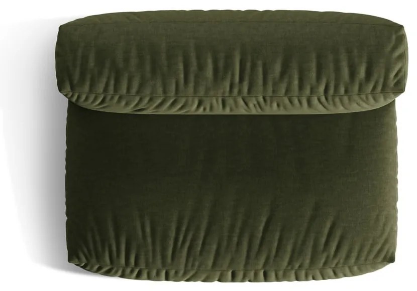 Zielony moduł sofy (moduł środkowy) Martina – Micadoni Home