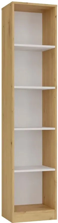 Nowoczesny wąski regał W7-E02