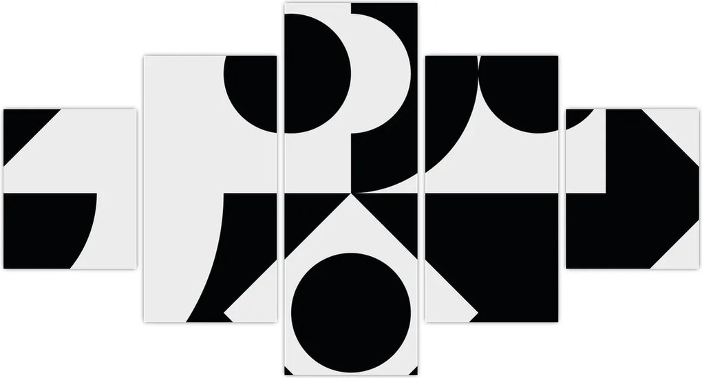 Obraz - Abstrakcja geometryczna N⁰1 (125x70 cm)