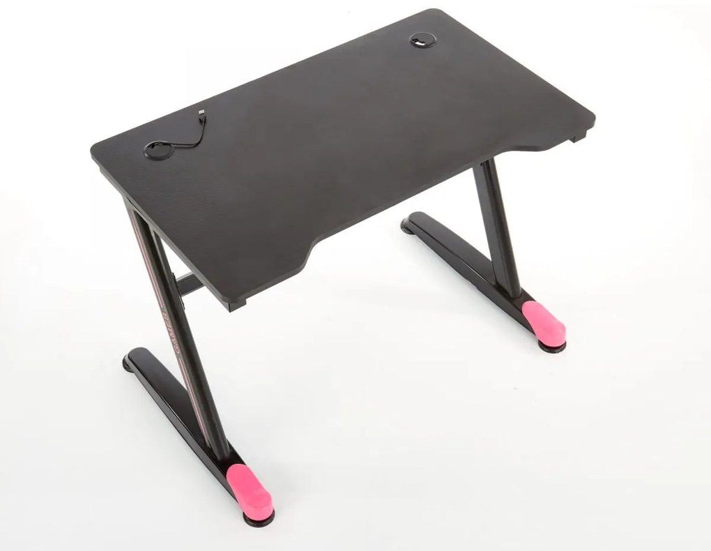 B40 biurko gamingowe czarny / czerwony