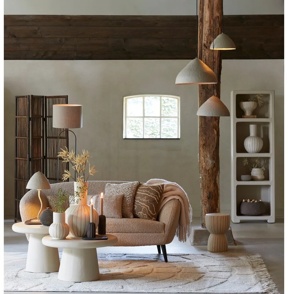 Okrągły stolik ceramiczny ø 28,5 cm Finca – Light &amp; Living