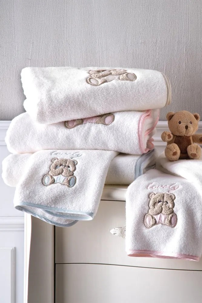 Podarunkowy zestaw ręczników dla dzieci LOVELY, 2 szt Beżowy