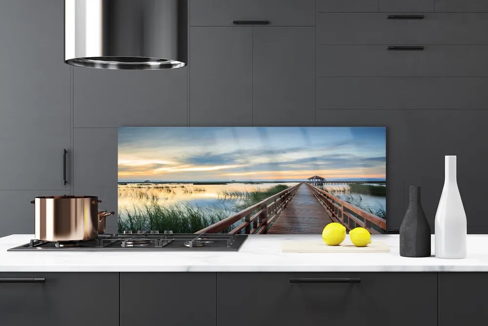 Panel Kuchenny Zabytkowa Konstrukcja Mostu