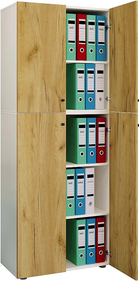 Szafka biurowa z kartoteką Lona 5-krotna