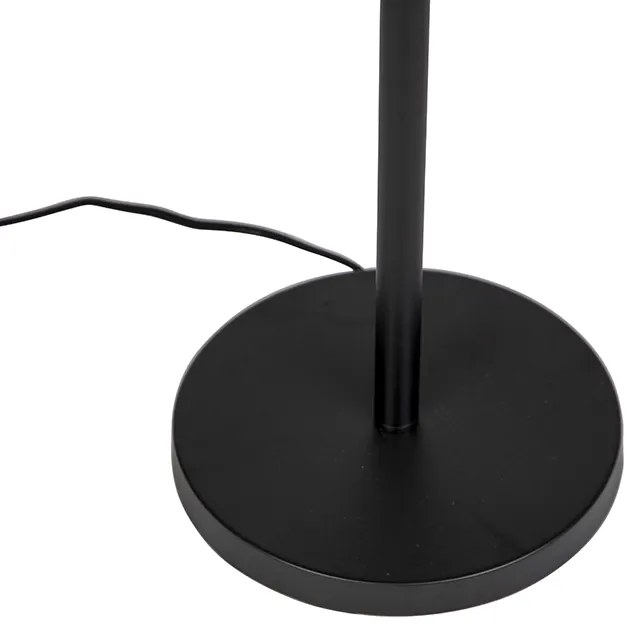 Nowoczesna lampa podłogowa czarna bez klosza 149 cm - Simplo Nowoczesny Oswietlenie wewnetrzne
