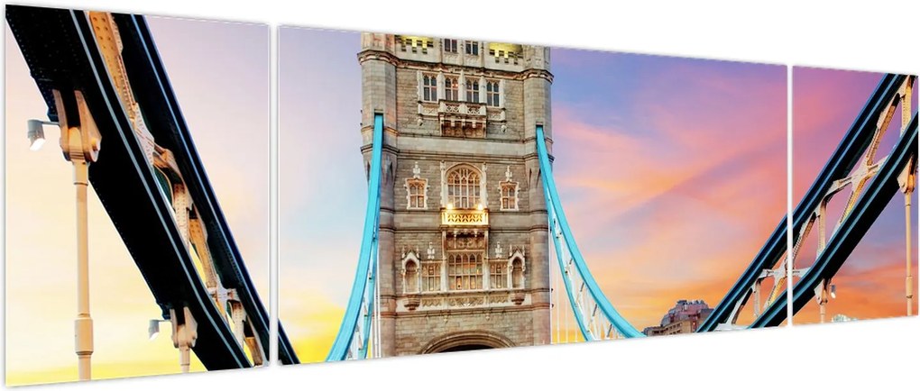Obraz - Tower Bridge (170x50 cm)