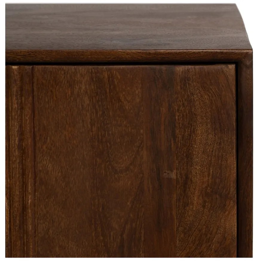 Brązowa szafka z litego drewna mango 80x80x40 cm Sagara – Ixia