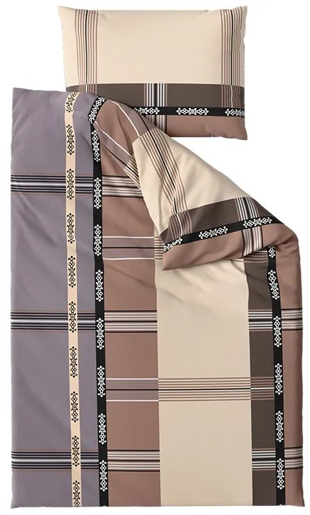 PrzytulneMieszkanie.pl PrzytulneMieszkanie.pl Bawełniana pościel DANIELA beżowa Rozmiar pościeli: 70 x 90 cm | 140 x 200 cm