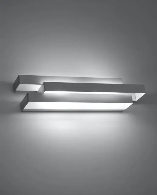 Biały geometryczny kinkiet LED - EX524-Blures