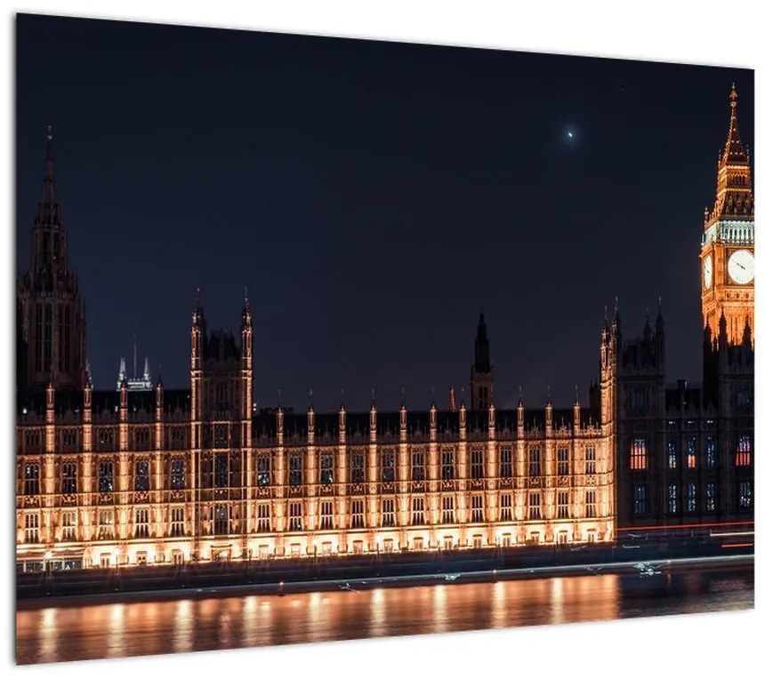 Obraz na szkle Big Bena w Londynie (70x50 cm)