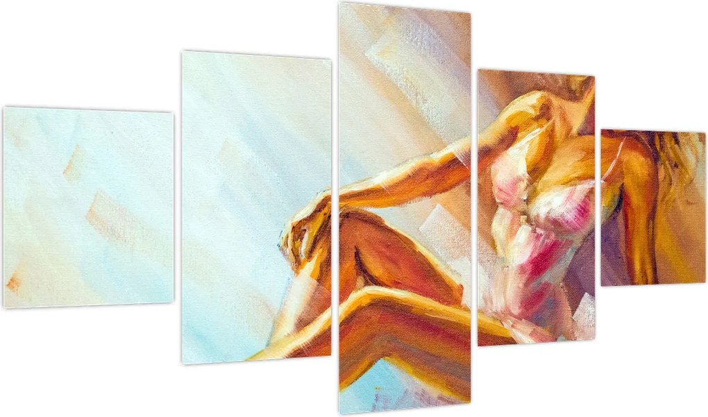 Obraz - Tancerze (125x70 cm)