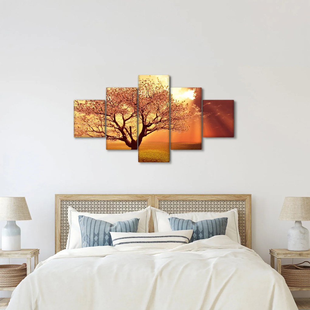 Obraz promieni Boga (125x70 cm)