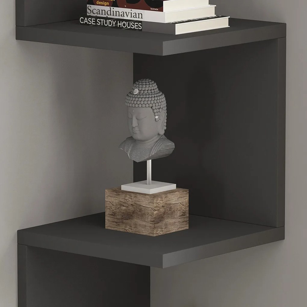 Półka Zikzak Anthracite