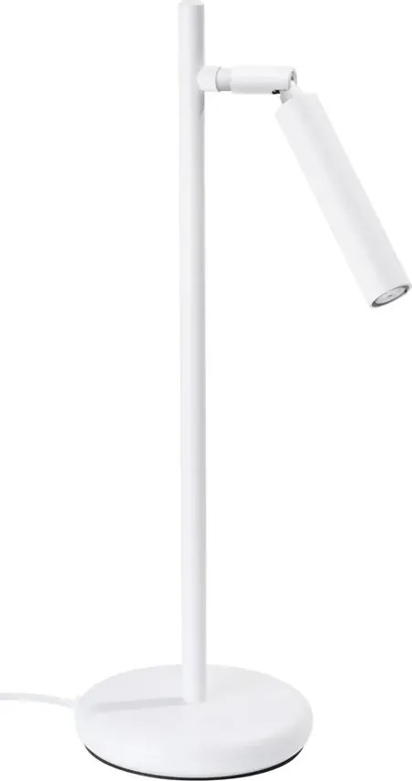 Biała regulowana lampka biurkowa - 3X M090 F8-T28