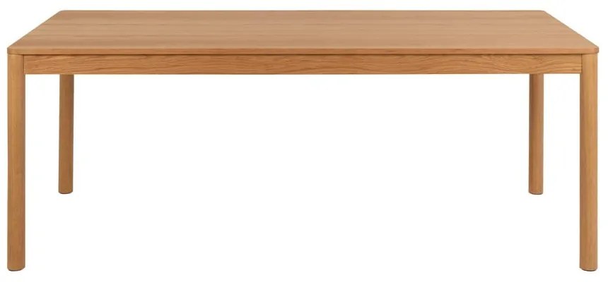 Rozkładany stół w dekorze dębu 100x200 cm Atlantic – Actona