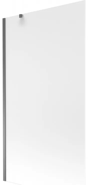 Mexen Next parawan nawannowy 1-skrzydłowy 100 x 150 cm, szron, gun metal - 895-100-000-00-30-95