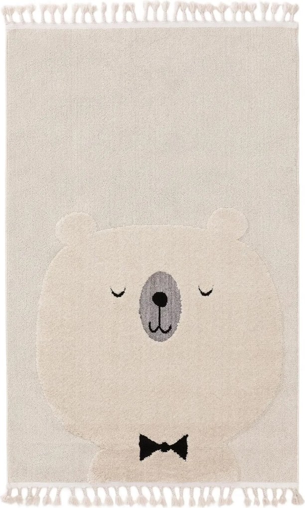 Uroczy dywan dziecięcy z misiem Momo