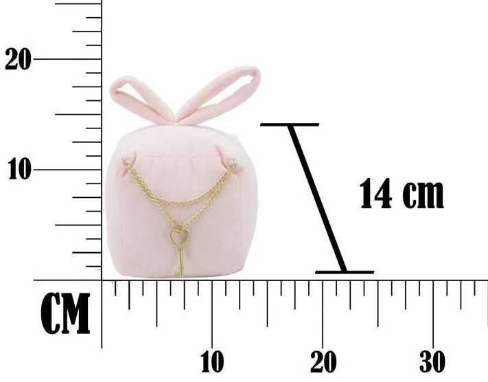 Stoper do drzwi w kolorze rózowym