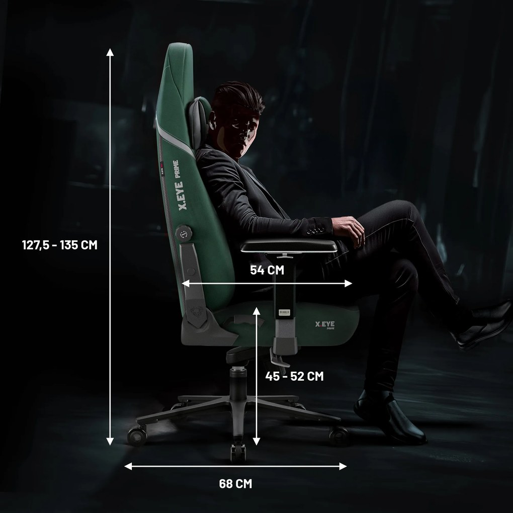 Fotel Diablo X.Eye Prime Forest Green Normal Size