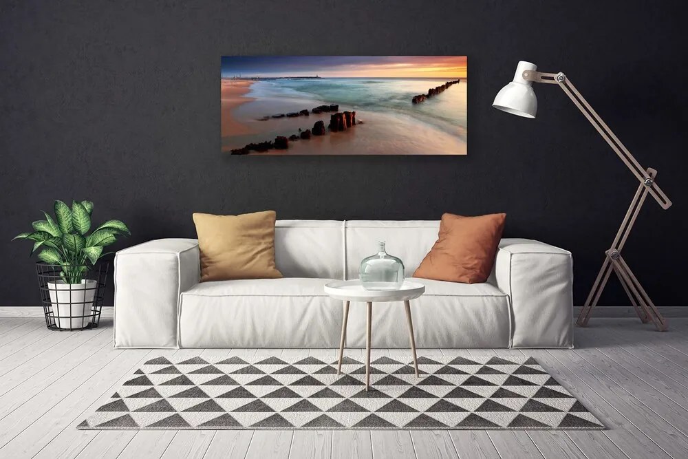 Fotoobraz na płótnie Tropikalne Wybrzeże Oceanu