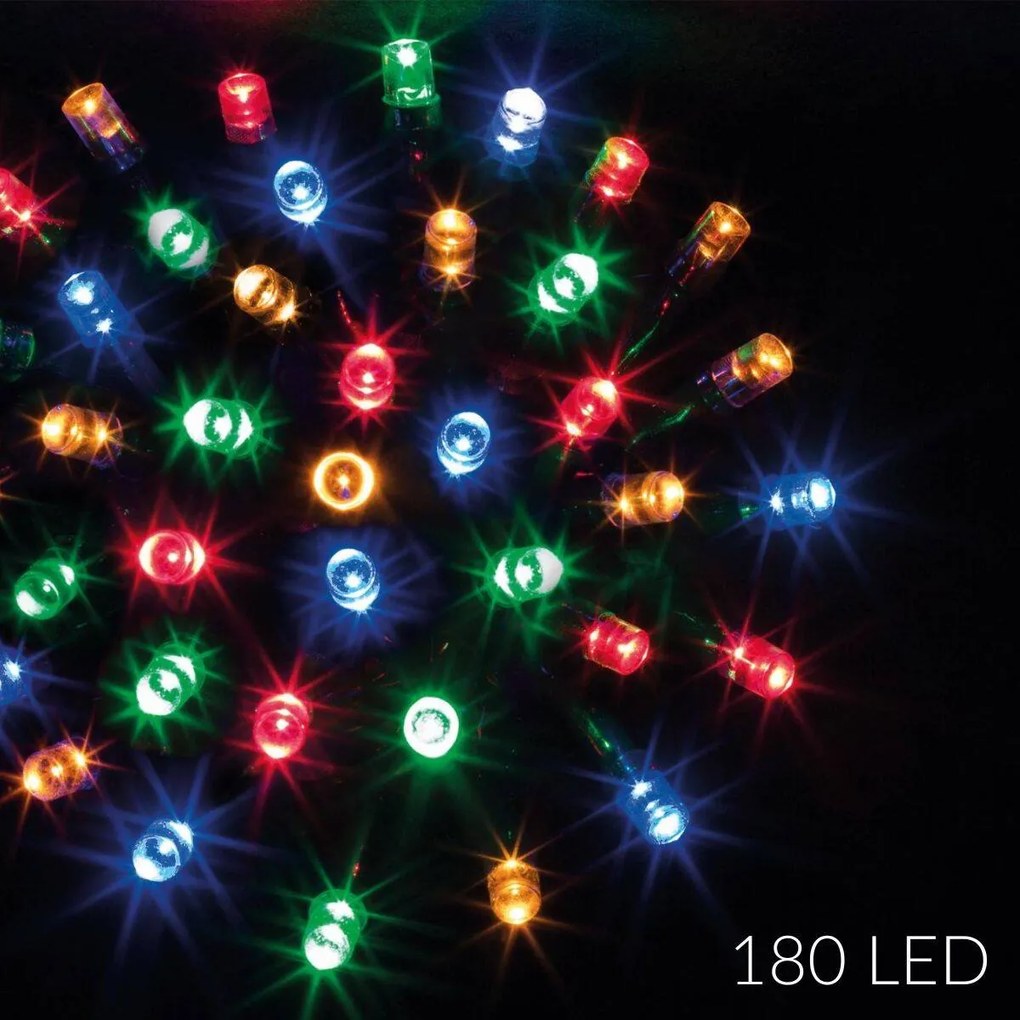 Lampki zewnętrzne, 180 LED