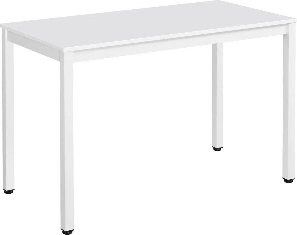 Biały stół jadalniany z białym blatem TESSA 120x60 cm