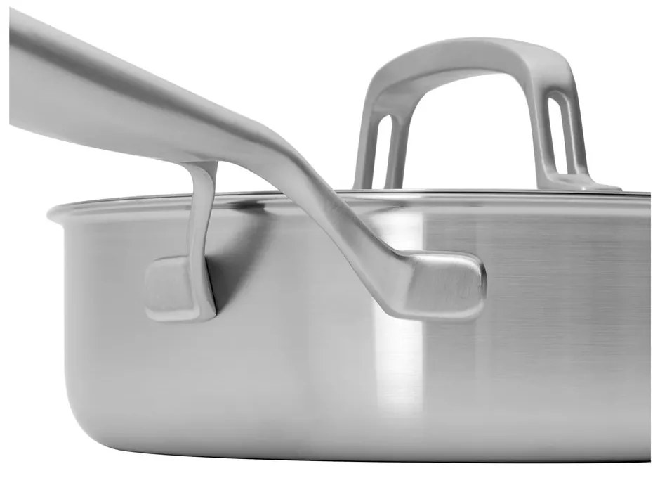 Patelnia z pokrywką ze stali nierdzewnej ø 24 cm Lucca 3.0 – FABINI