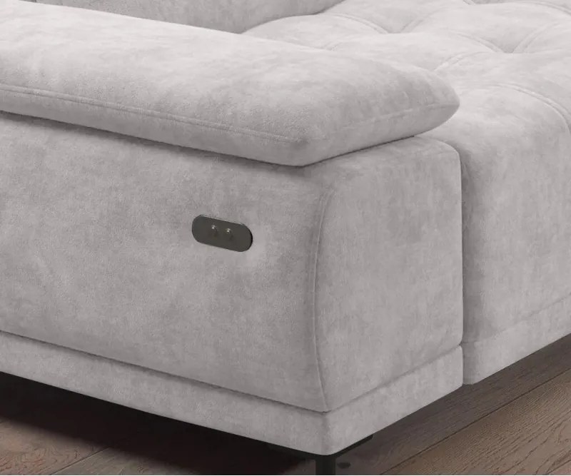 Narożnik FOCUS L z elektryczną regulacją siedziska WERSAL