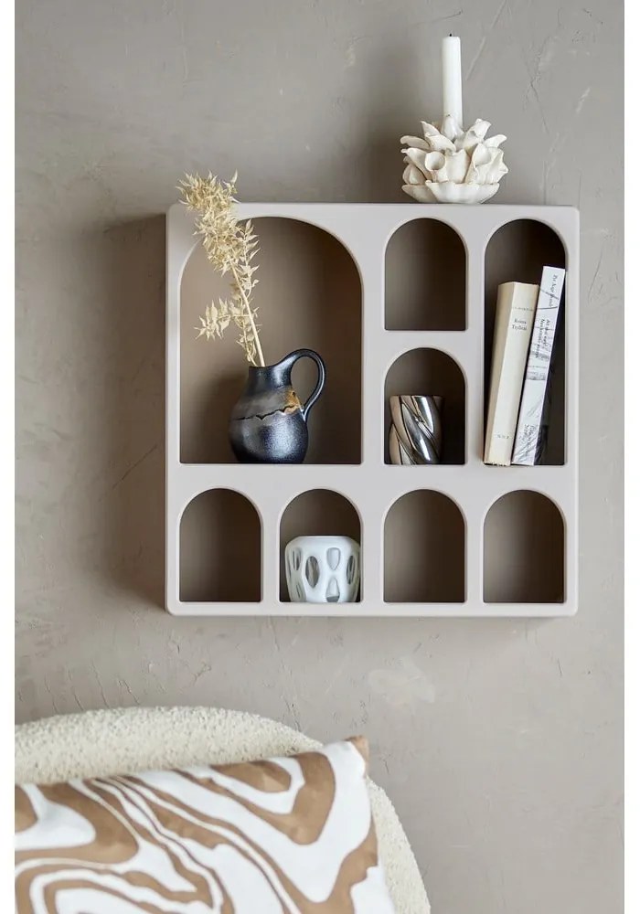 Szarobeżowa wielopoziomowa półka 48 cm Graphia – Bloomingville