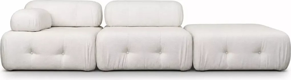 Sofa modułowa Cosy - nowoczesna kanapa z pufą i wygodnym siedziskiem