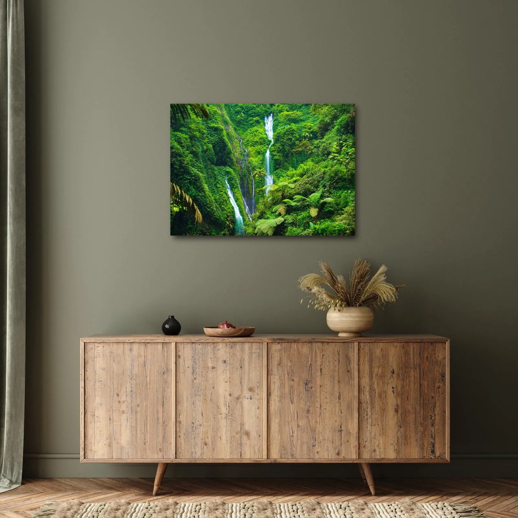 Obraz - Wodospady Madakaripura, Jawa Wschodnia, Indonezja (70x50 cm)