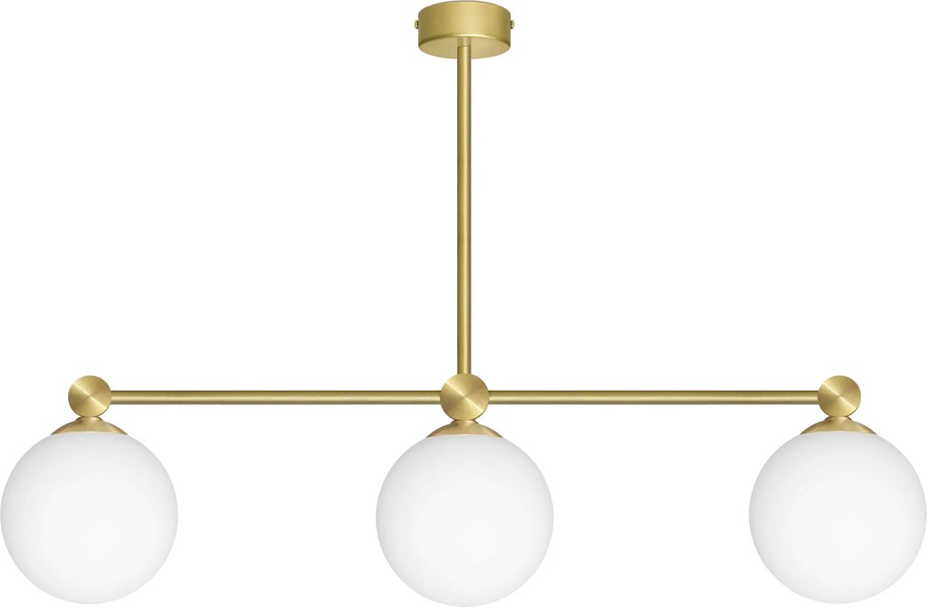 Złota lampa wisząca nad stół GP-S3L