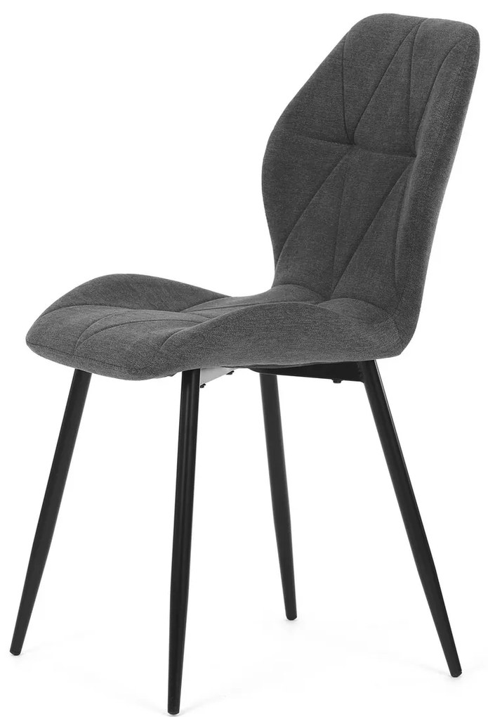 Zestaw krzeseł do jadalni CT-285 GREY2, 4 szt.