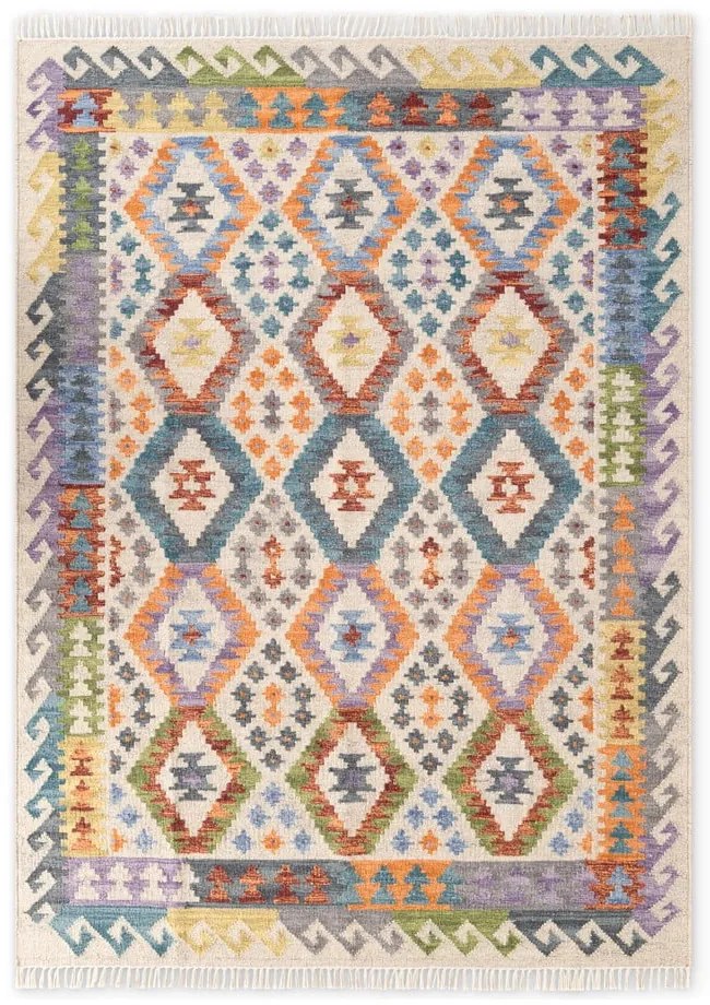 Wełniany dywan dwustronny tkany ręcznie 160x230 cm Kamal Oasis – Nouristan