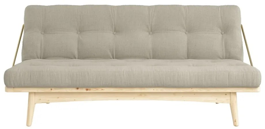 Sofa rozkładana Karup Folk Clear/Linen