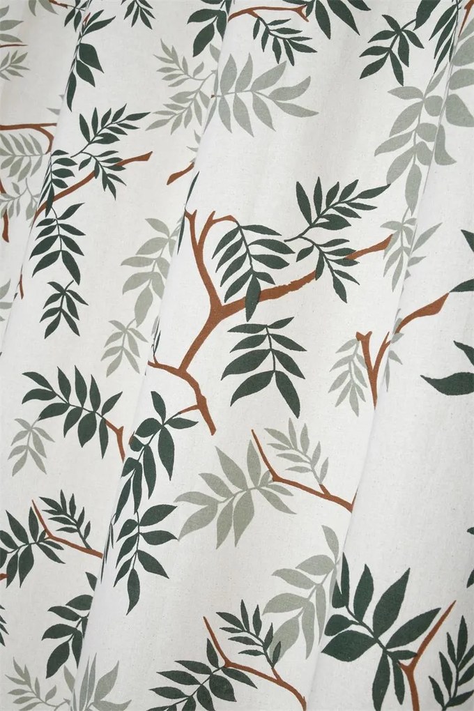 Zasłona bawełniana na przelotkach, BOTANYS, 140 x 260 cm