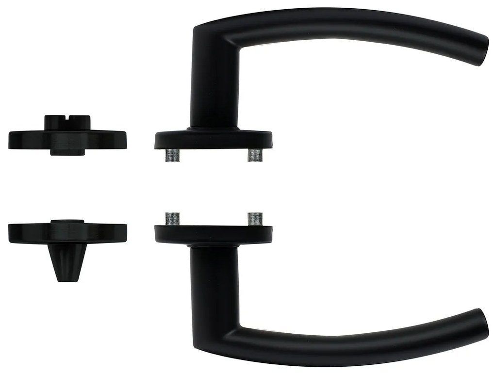 Okucia drzwiowe ze stali nierdzewnej RK.C-FORM. WC.CE