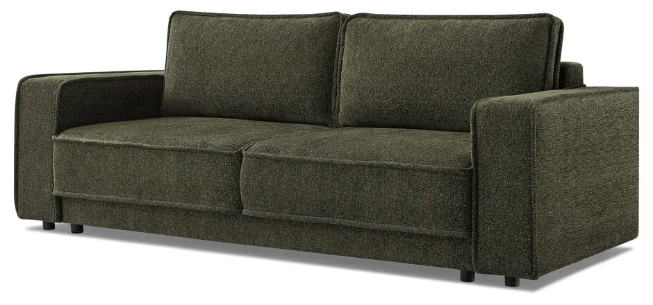 Zielona sofa rozkładana Emile – Bobochic Paris