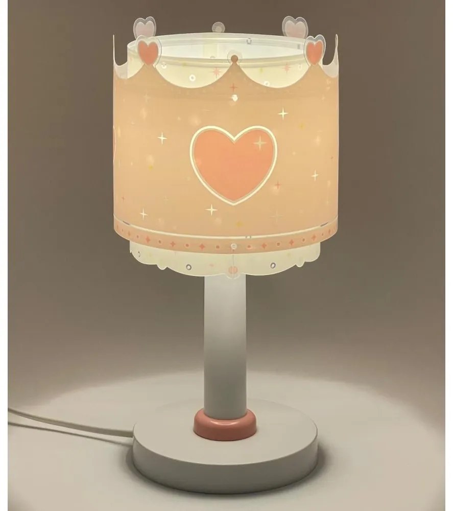 Dalber 61101N - Lampka dziecięca LED LITTLE QUEEN 1xG4/4W/230V różowa