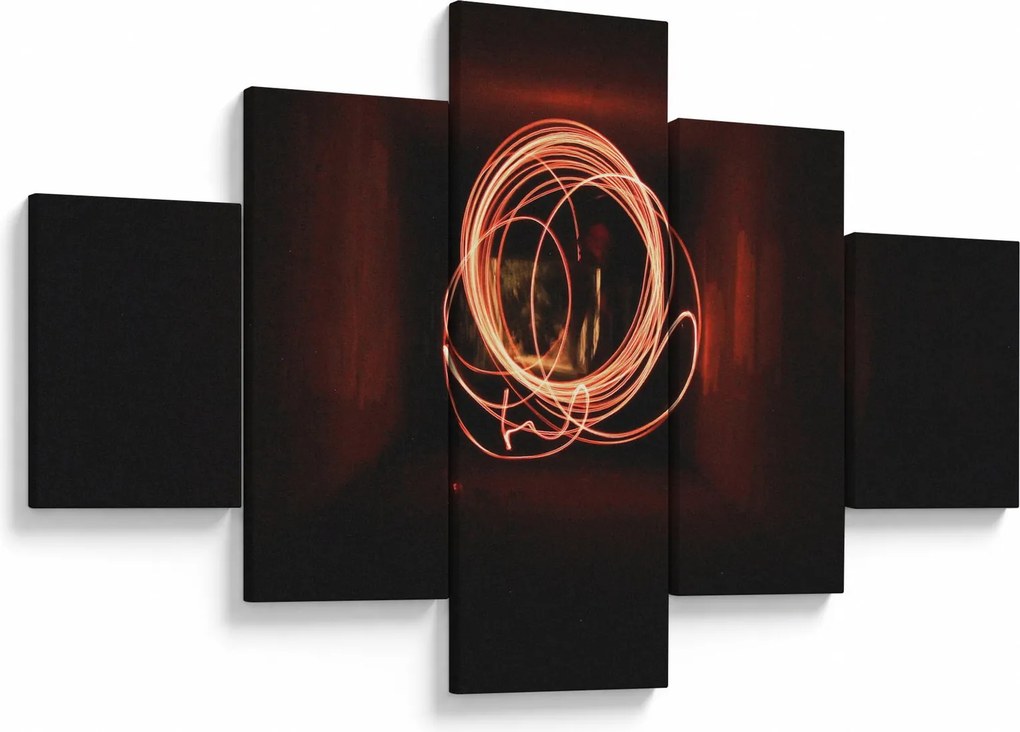 Obraz - linie w tunelu (125x70 cm)
