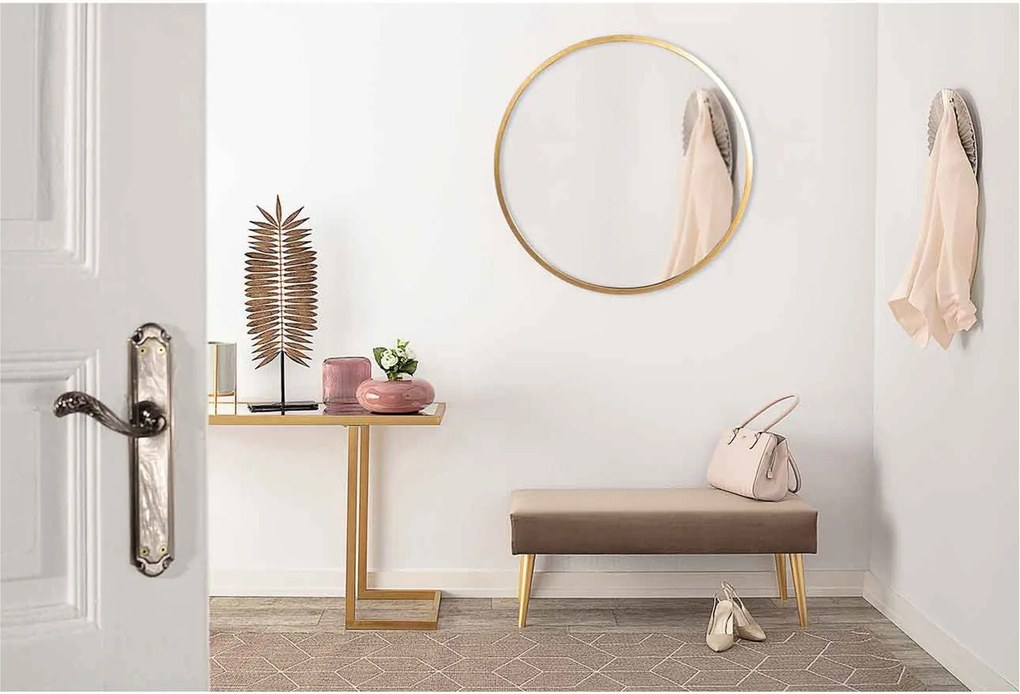 Lustro Vento Gold 80cm