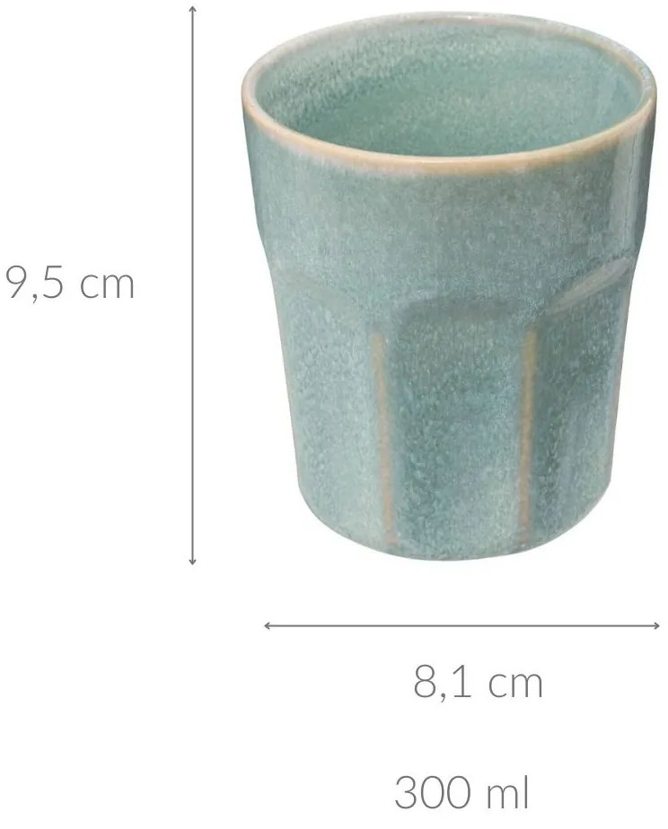 Kubek ceramiczny czarka ROMA, 300 ml