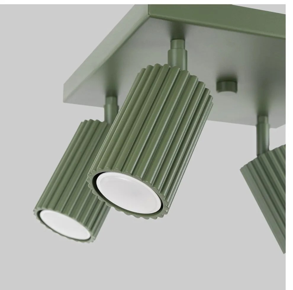 Zielona lampa sufitowa 25x25 cm Gleam – Nice Lamps