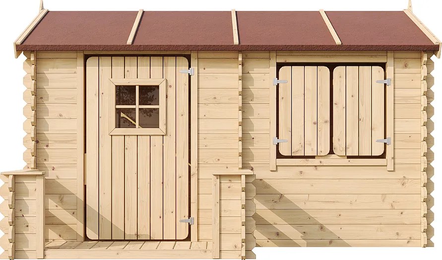 Drewniany domek ogrodowy dla dzieci - M503