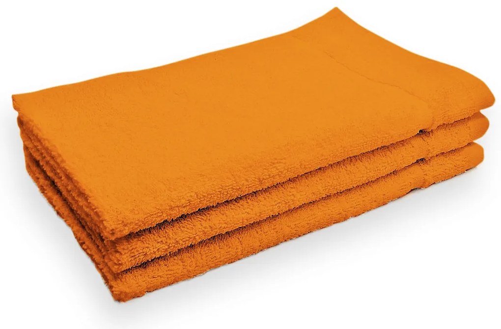 Ręcznik Classic mały pomarańczowy 30x50 cm, 100% bawełna