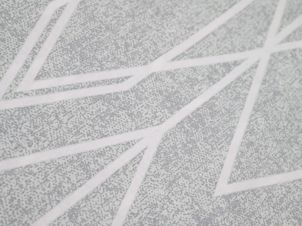 PrzytulneMieszkanie.pl PrzytulneMieszkanie.pl Kora Pościel z bawełny renforcé GRAY STRIPES szare Rozmiar pościeli: 70 x 90 cm | 140 x 200 cm