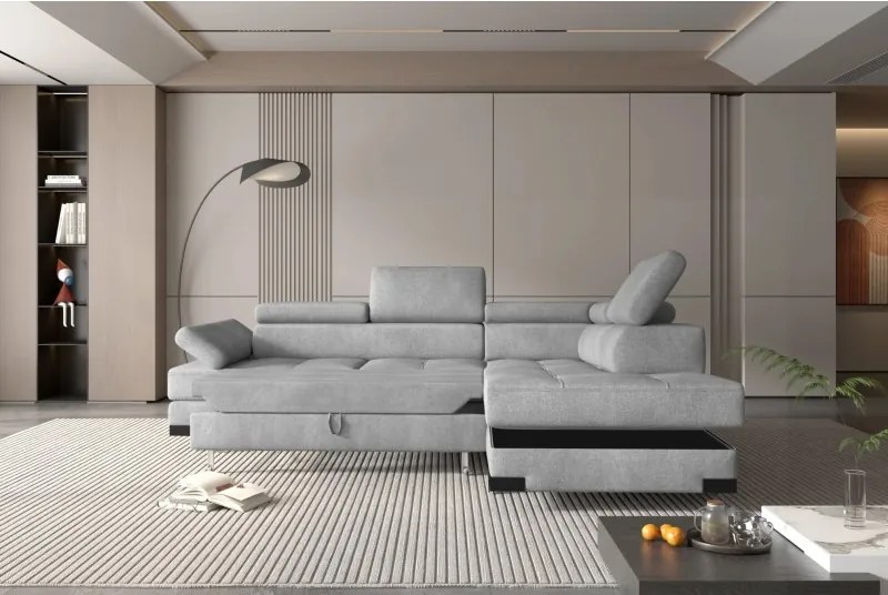 Narożnik EMPORIO L z funkcją spania WERSAL