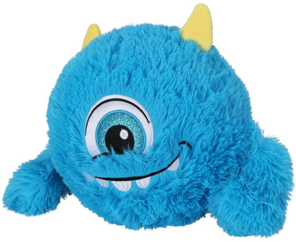 Nadmuchiwana futrzana kula Monster niebieska,średnica 23 cm