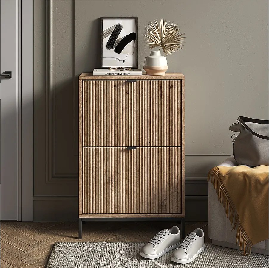 Wózek na buty viking oak 60x24x92 eliza