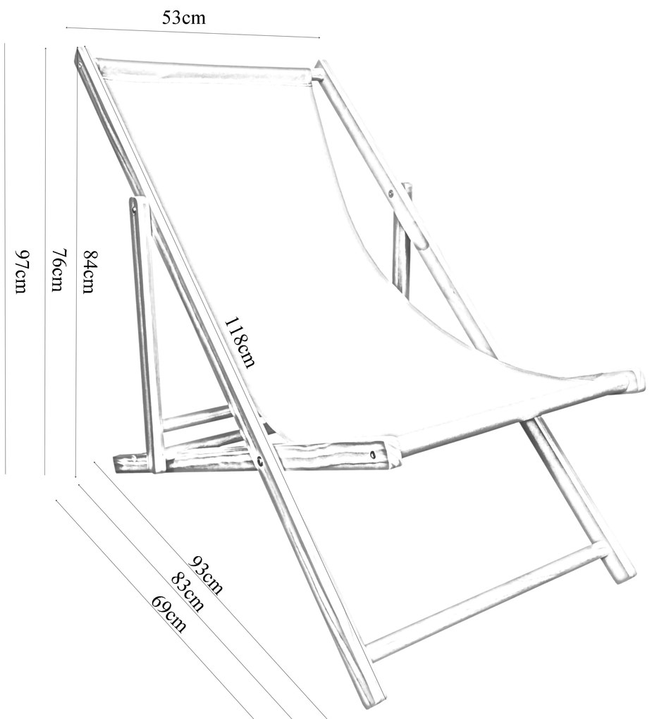 Wakacyjna Strefa Komfortu – 2 Leżaki z Drewnianym Stolikiem składanym BEŻ